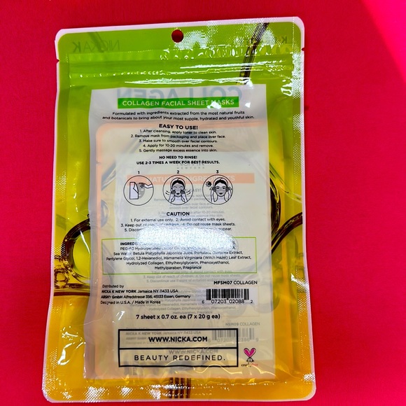Collagen Facial Sheet Masks - Picture 2 of 2